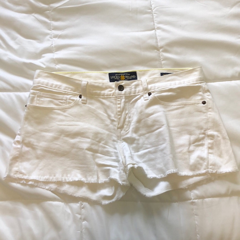 Lucky Brand White Shorts